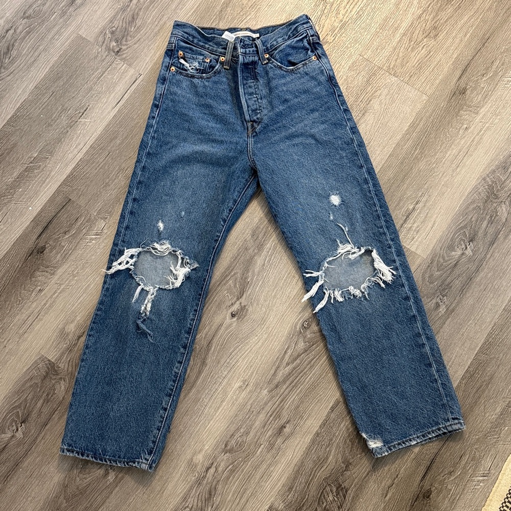 Levi’s Ribcage straight ankle